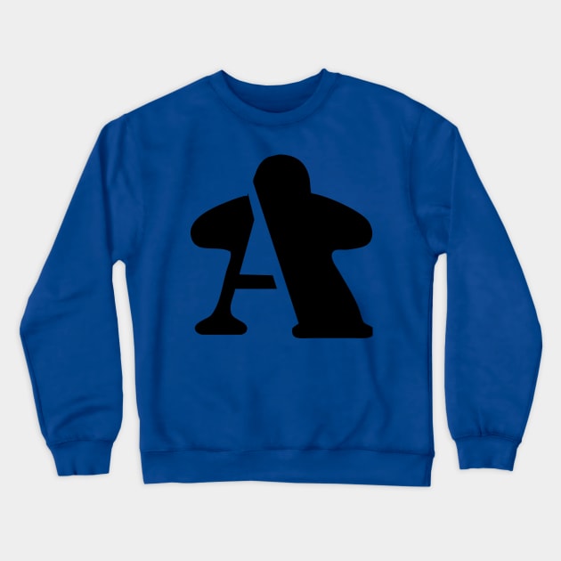 BGA Meeple Crewneck Sweatshirt by Board Gamers Anonymous